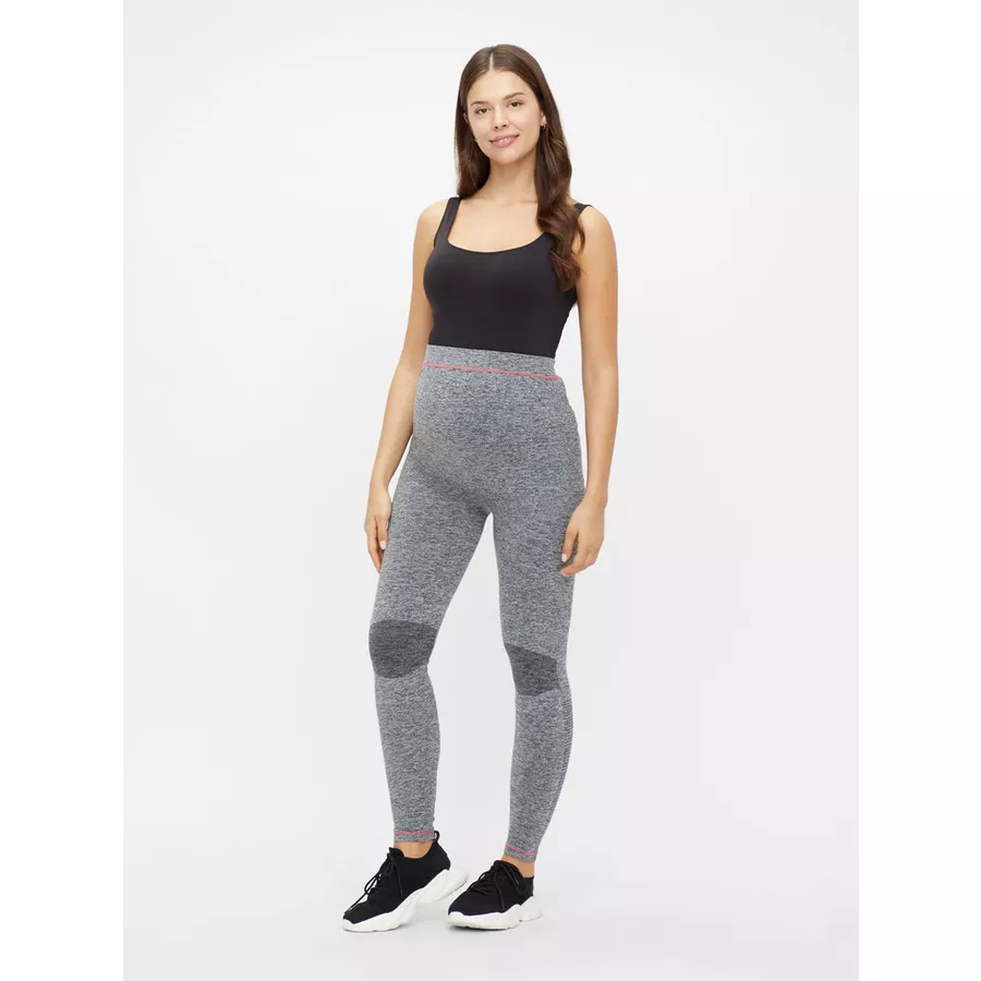 mama;licious Sportleggings MLFIT Medium Grey Melange