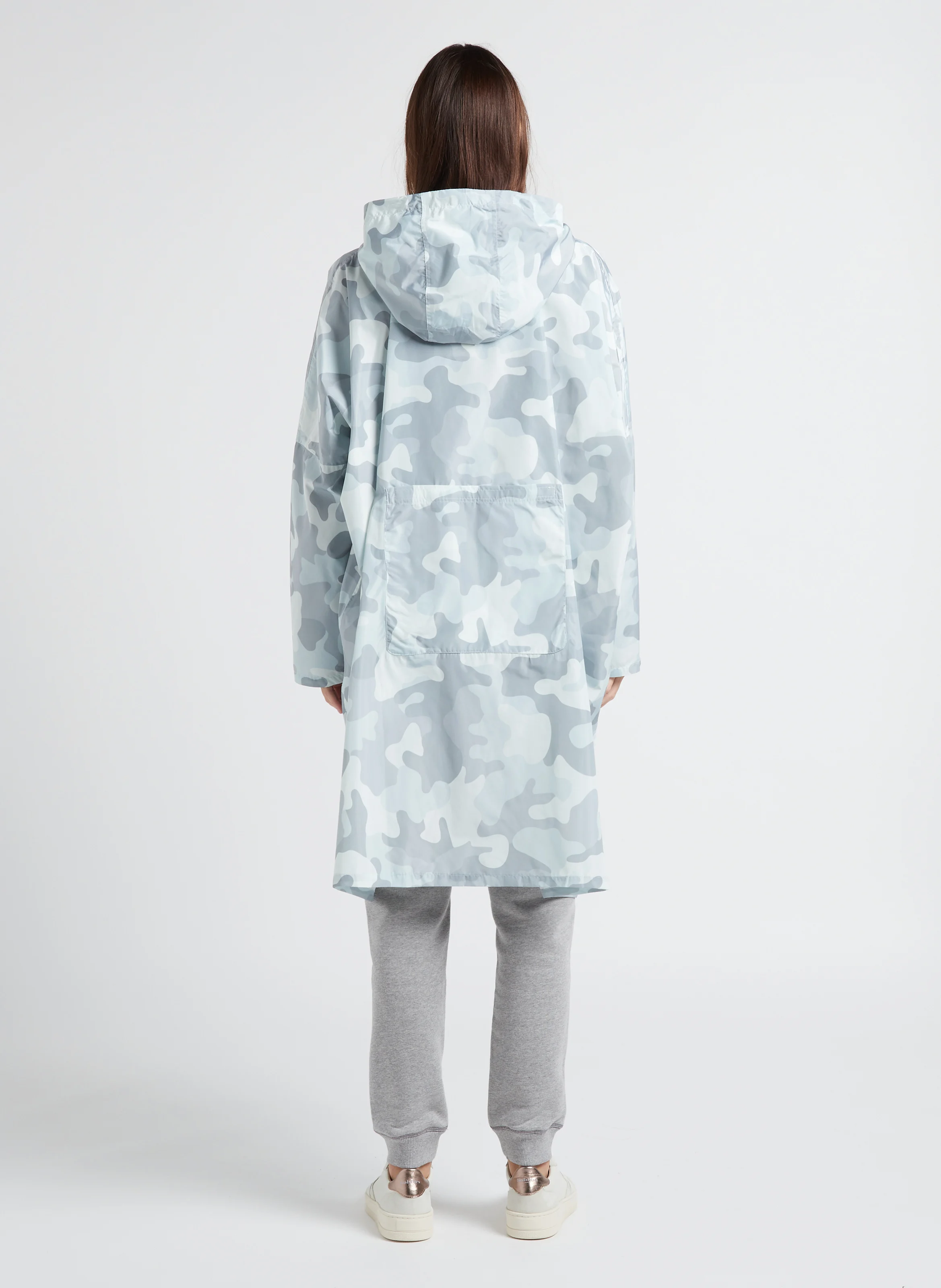 SCOUT - Coupe-vent imprimé à capuche| Gris