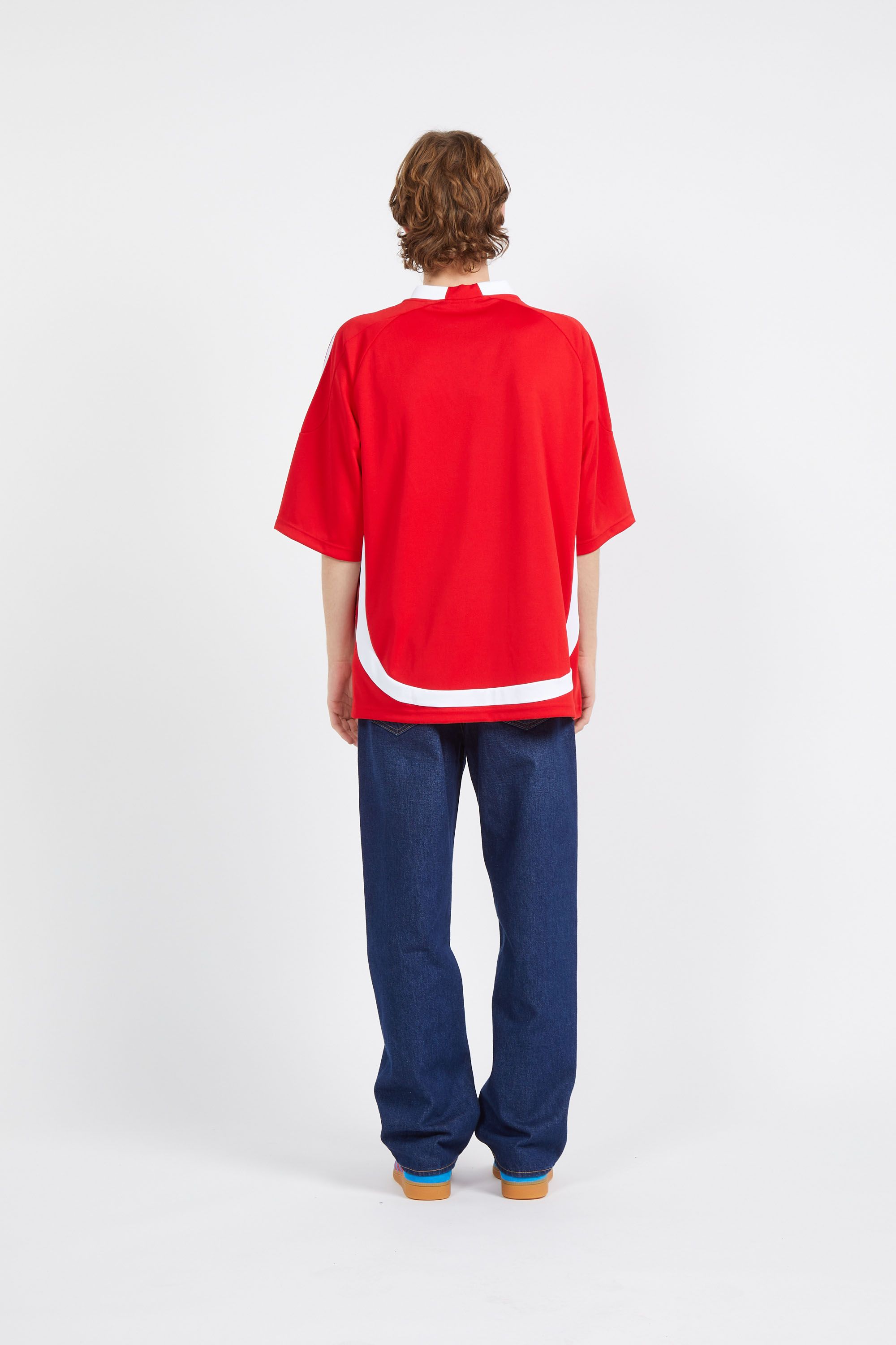 ADIDAS t-shirt RED  RO Rouge