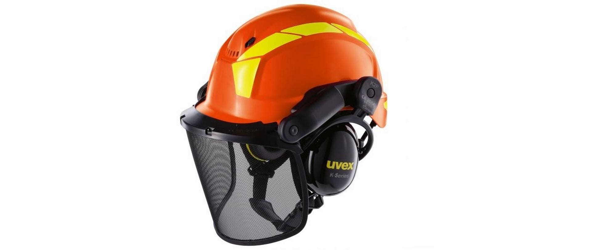 Schutzhelm Pheos Forestry, Orange<br>Forsthelm Komplettset