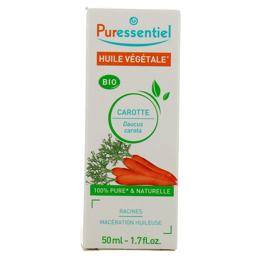 Puressentiel huile végétale carotte bio - Préparateur de bronzage