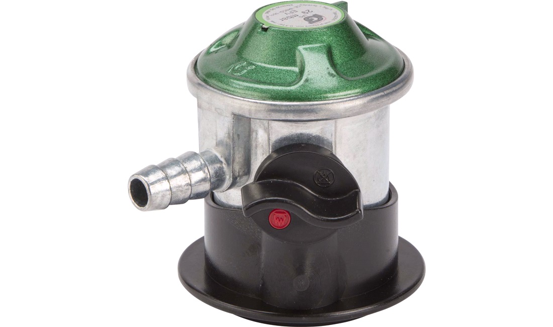 Gasregulator, Jumbo, Click-On, 10mm DK