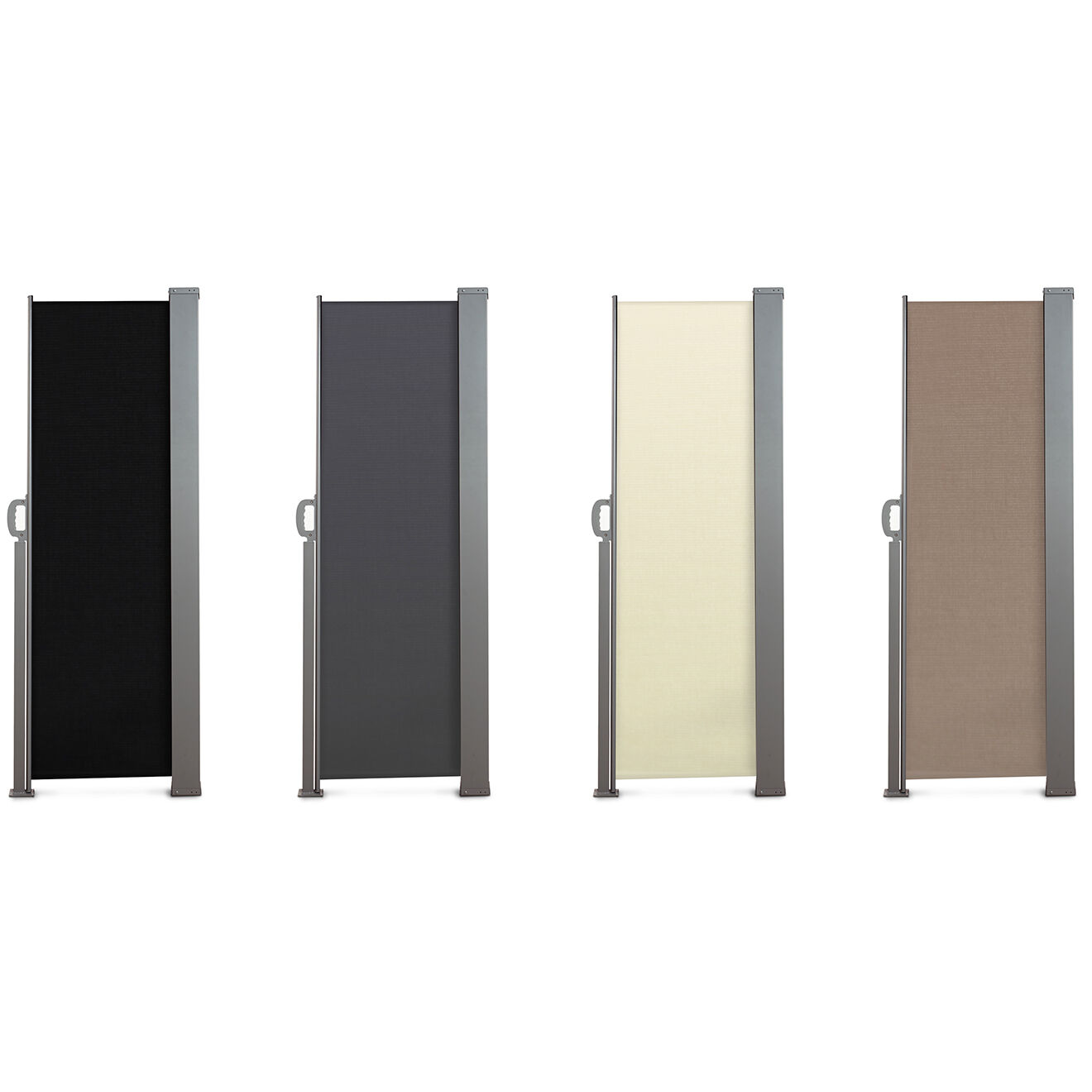 Pratik Garden Paravent retractable taupe - 1.4x2.5 m