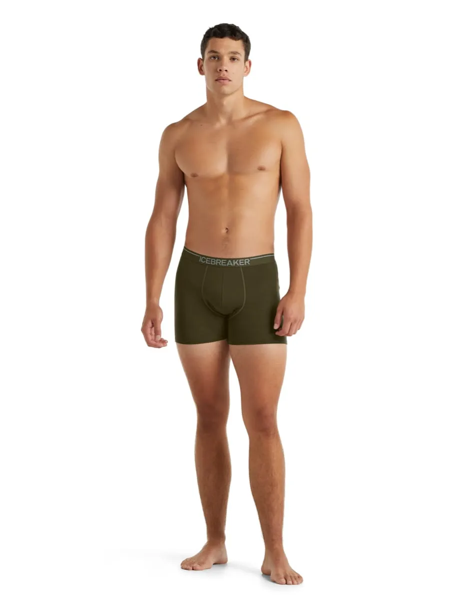 Icebreaker Men's Anatomica Boxers LODEN