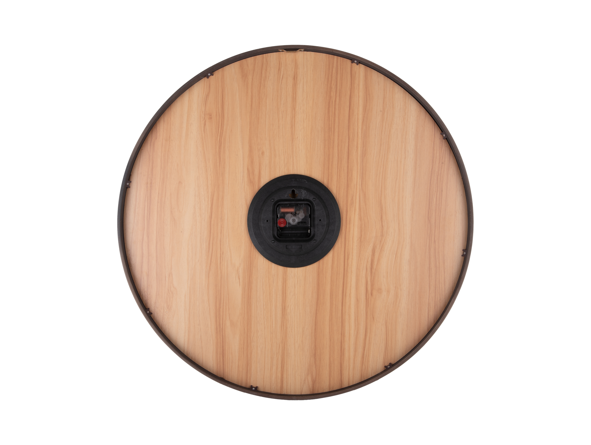 Wandklok Pure groot bruin hout Wandklok Pure Groot  - Bruin - Hout