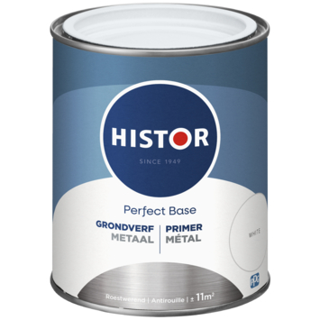 Histor Perfect Base grondverf metaal wit 750 ml