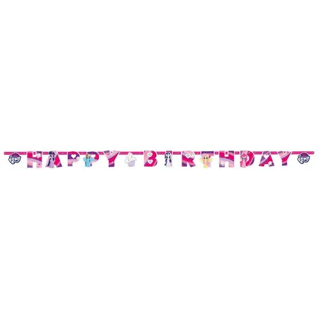 amscan Partykette Happy Birthday My Little Pony
