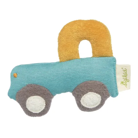 Sigikid Baby Greifling Auto, Green Collection