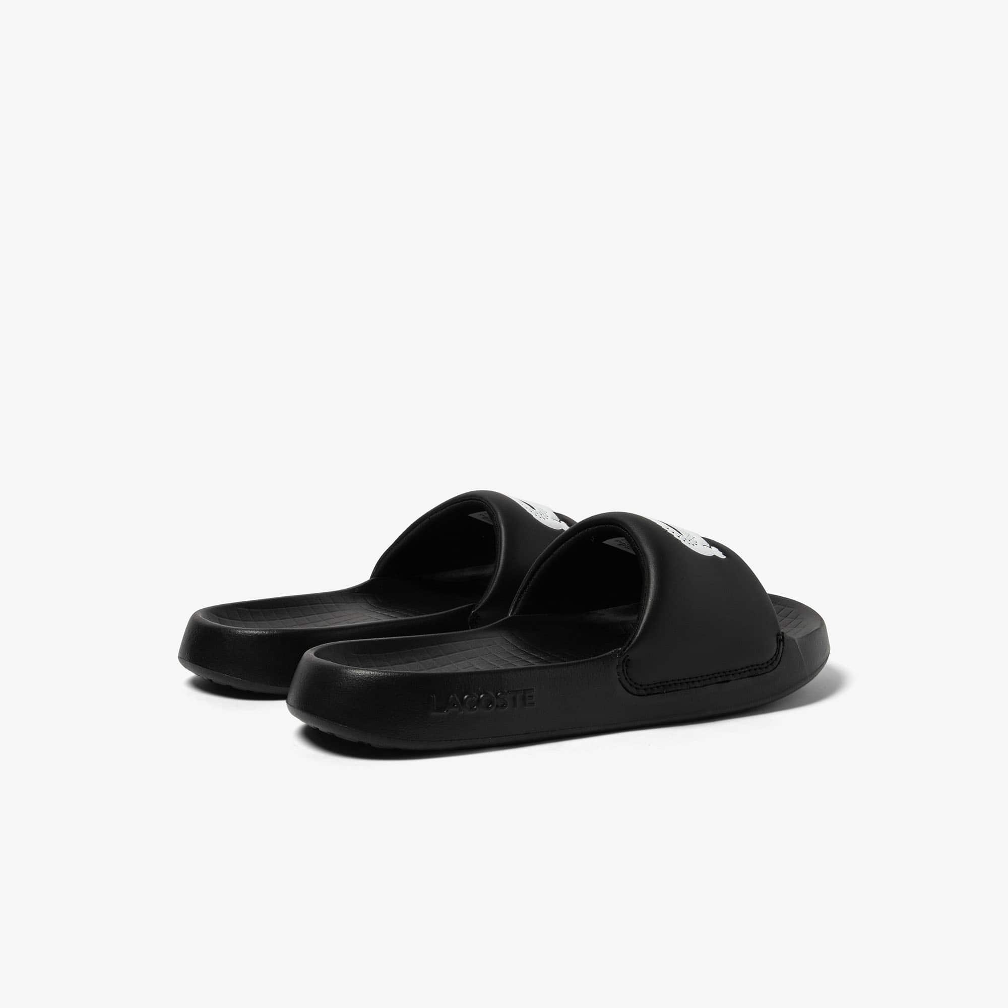 Claquettes Croco 1.0 femme Lacoste en synthétique Claquettes & Sandales - Noir - Lacoste - Femme