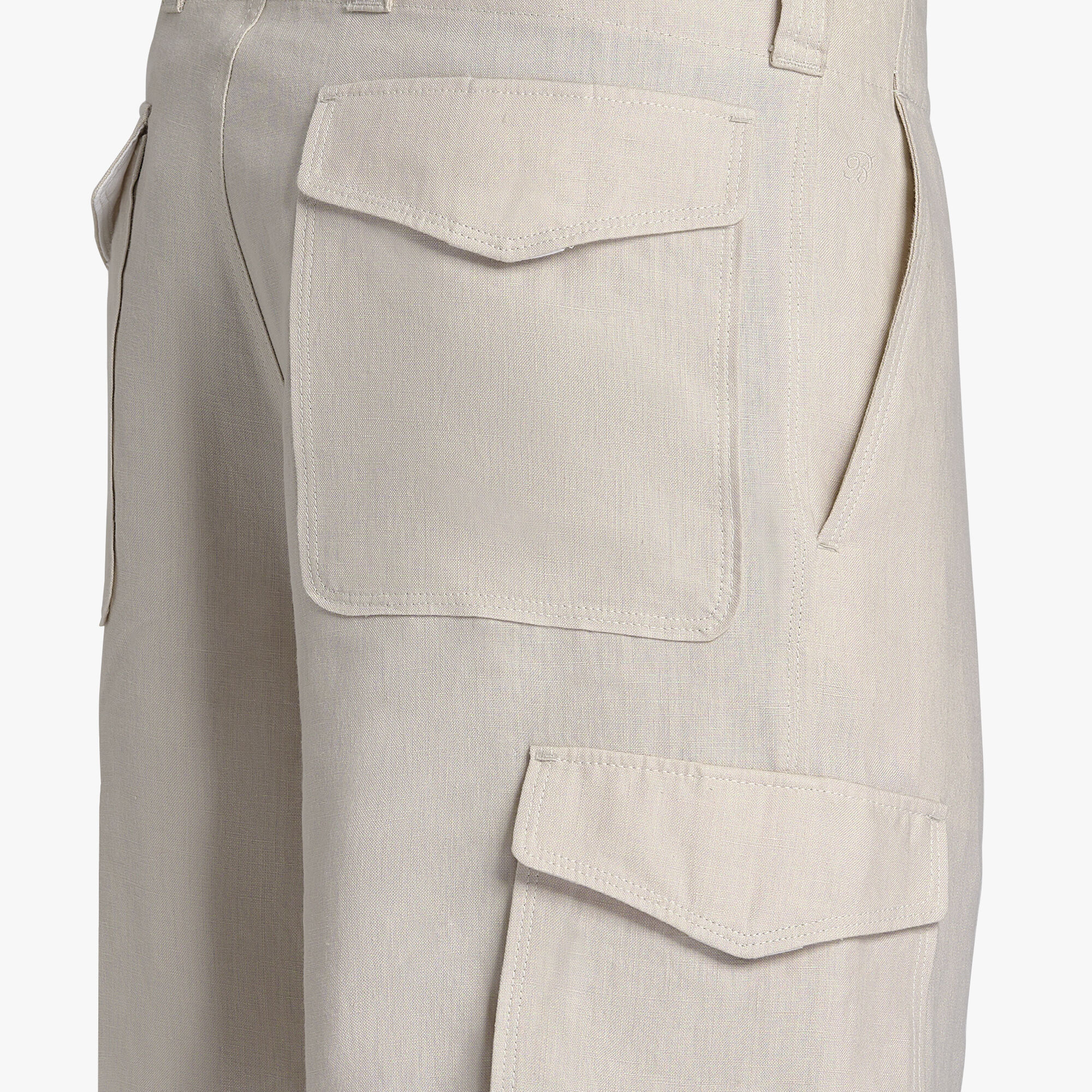 Short Cargo En Lin