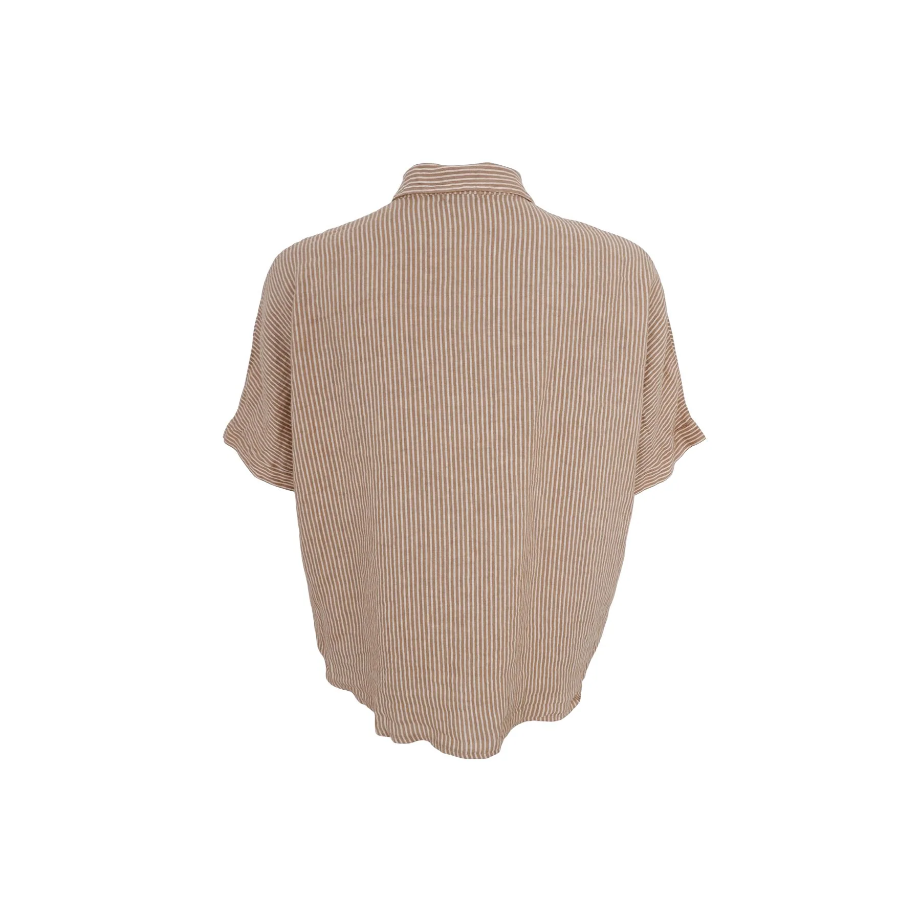 Black Colour Bcmelina Linen Wing Shirt desert
