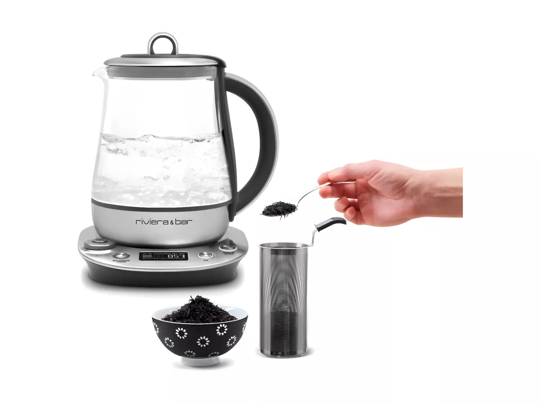 Riviera & Bar Bouilloire-théière 2en1 1.2l 1300w - BTH690