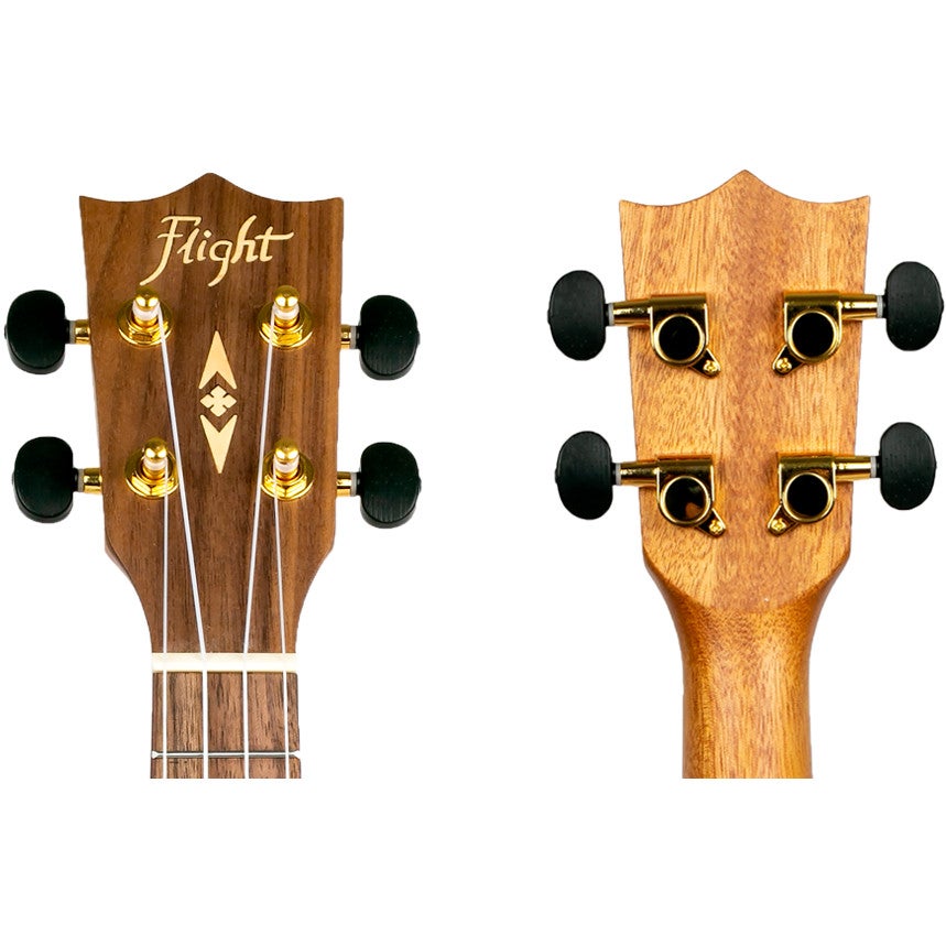 Flight Supernatural Series DUS440 Acacia sopraan ukelele met gigbag