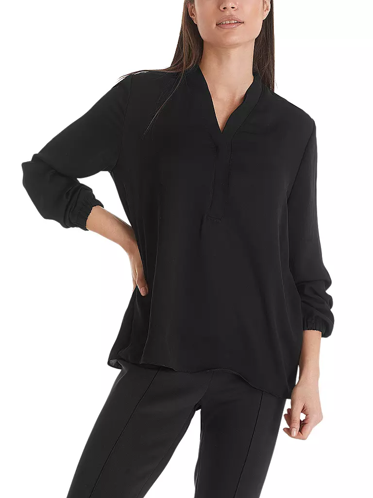 MARC CAIN Bluse schwarz