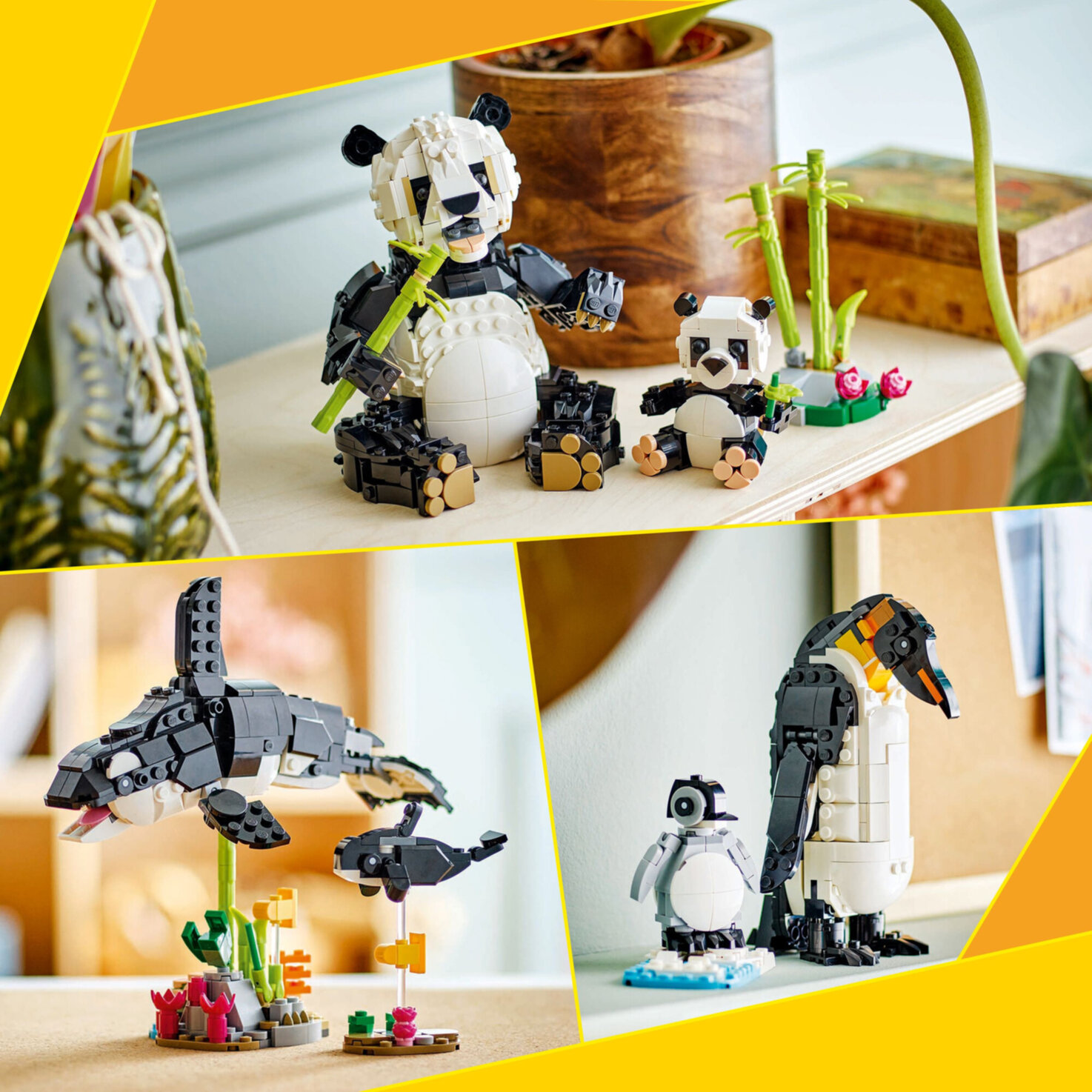 LEGO® Creator 31165 3in1 Wilde Tiere: Pandafamilie ab 8 Jahren