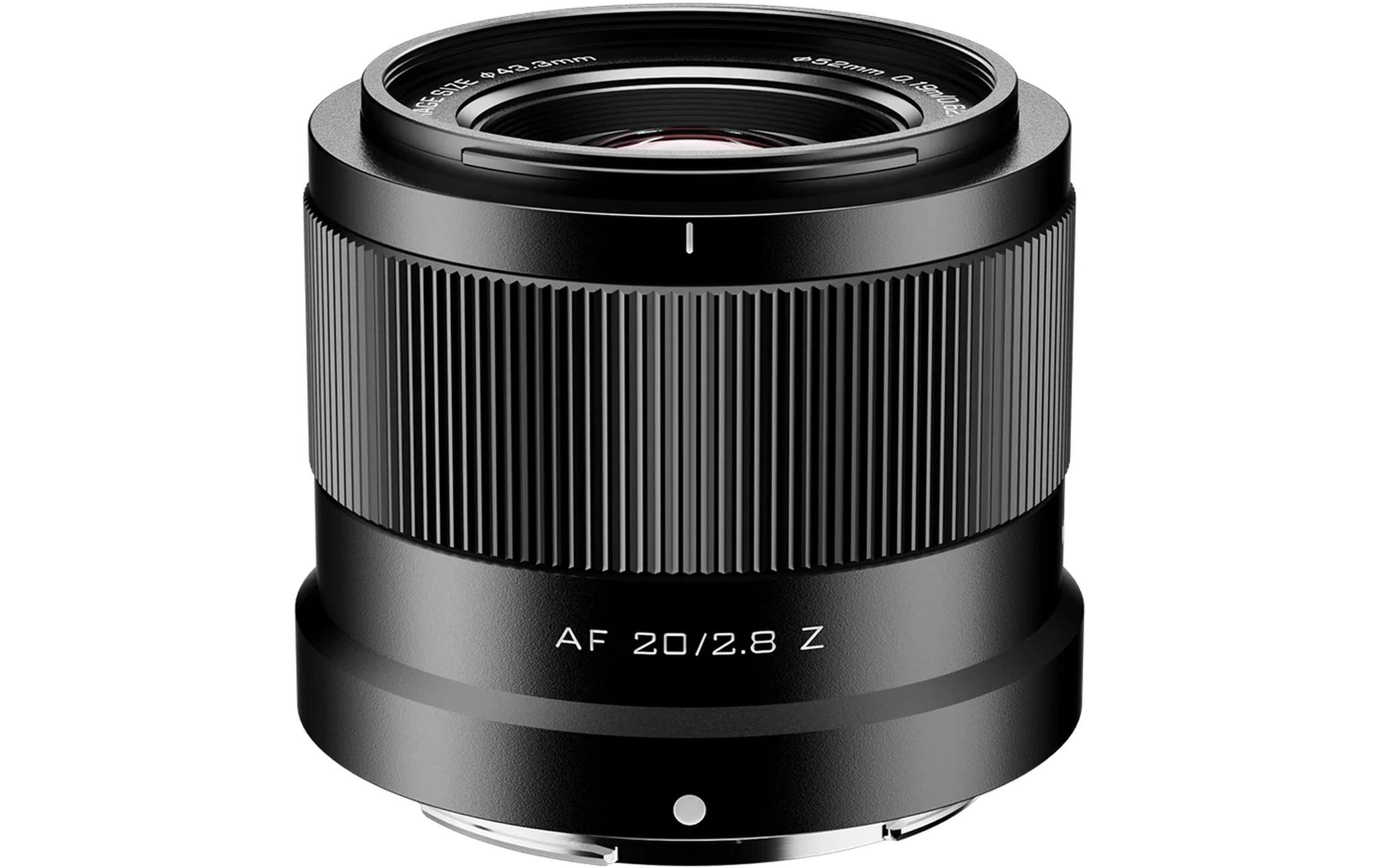 Festbrennweite AF 20mm F/2.8 – Nikon Z<br>Leichtes Autofokus-Vollformatobjektiv für Nikon Z-Mount