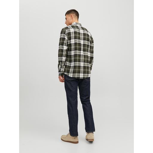 Jack&Jones Classic Check Skjorte, Rosin, XXL