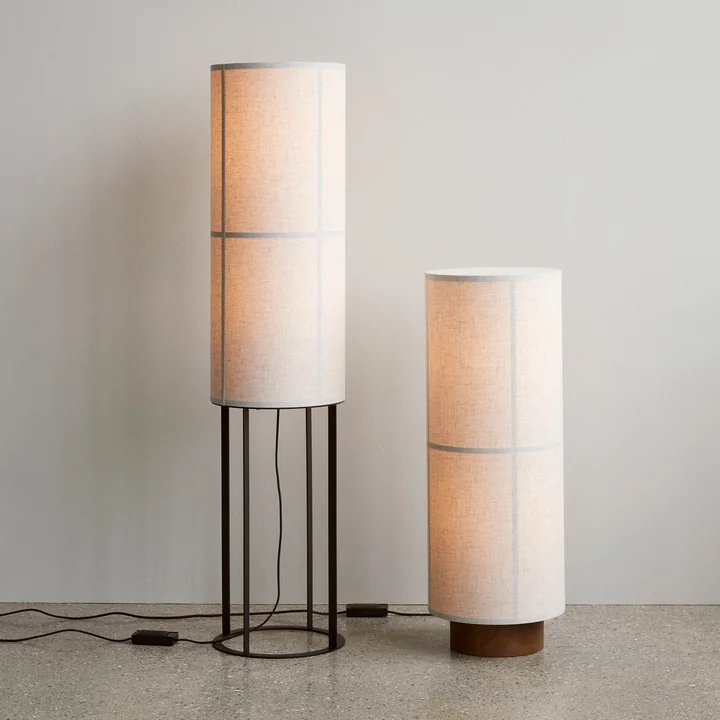 Audo - Hashira Bodenleuchte, Ø 30 x H 83 cm, raw
