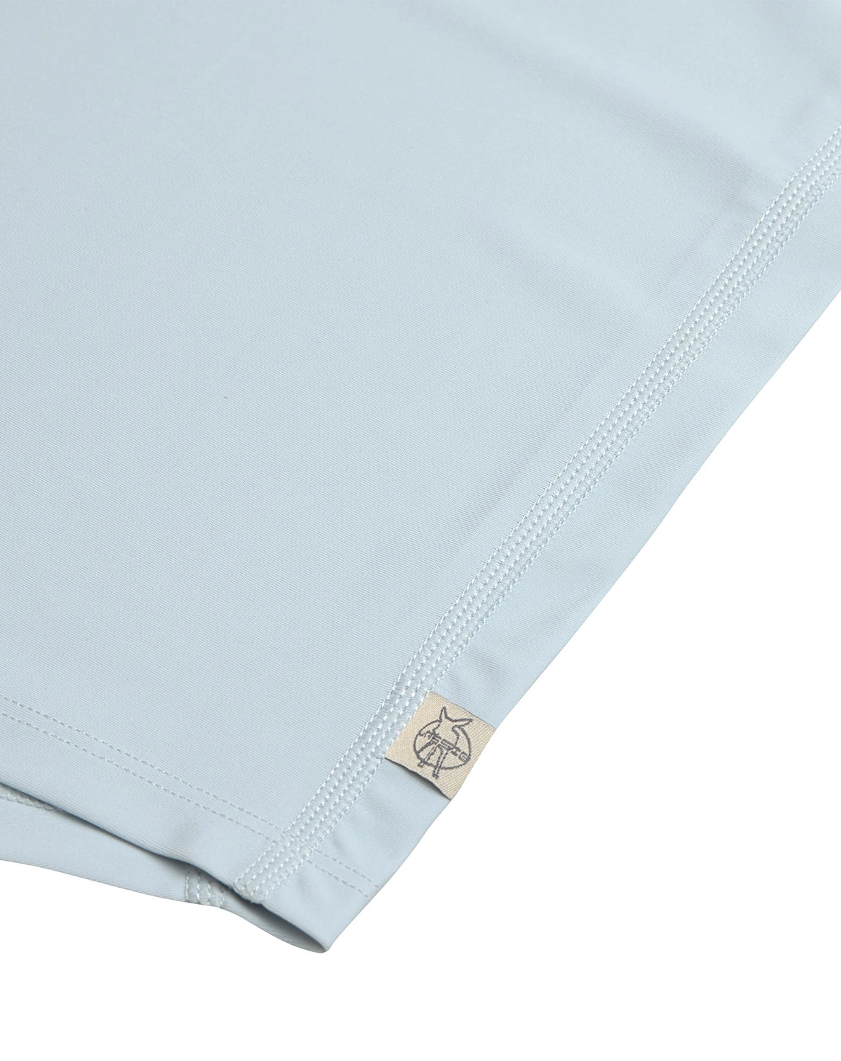 Langarm-Badeshirt LION in powder blue