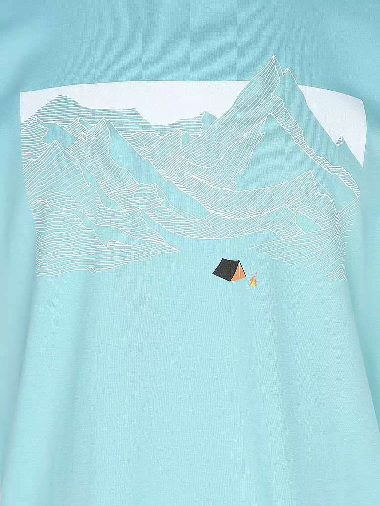 GREENBOMB T-Shirt GUIDE NATURE VALLEY blau