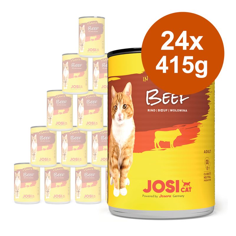 Lot JosiCat en sauce 24 x 415 g