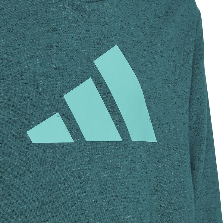 adidas Future Icons 3-Stripes hættetrøje Grøn
