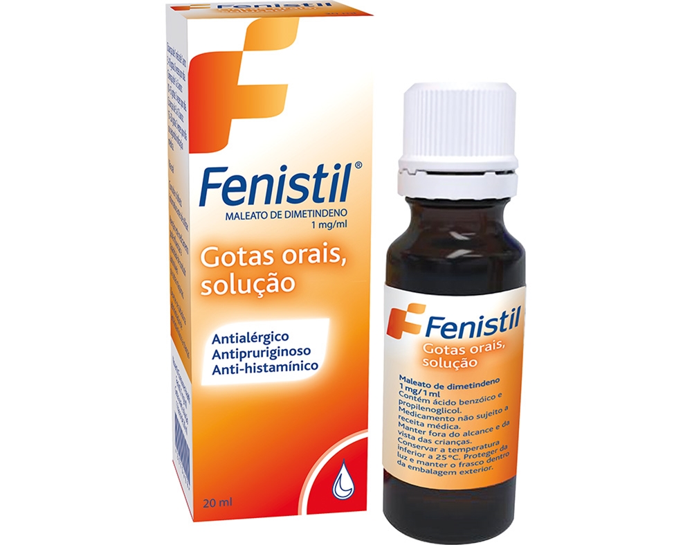 GOTAS FENISTIL ORAIS 1MG/ML 20ML