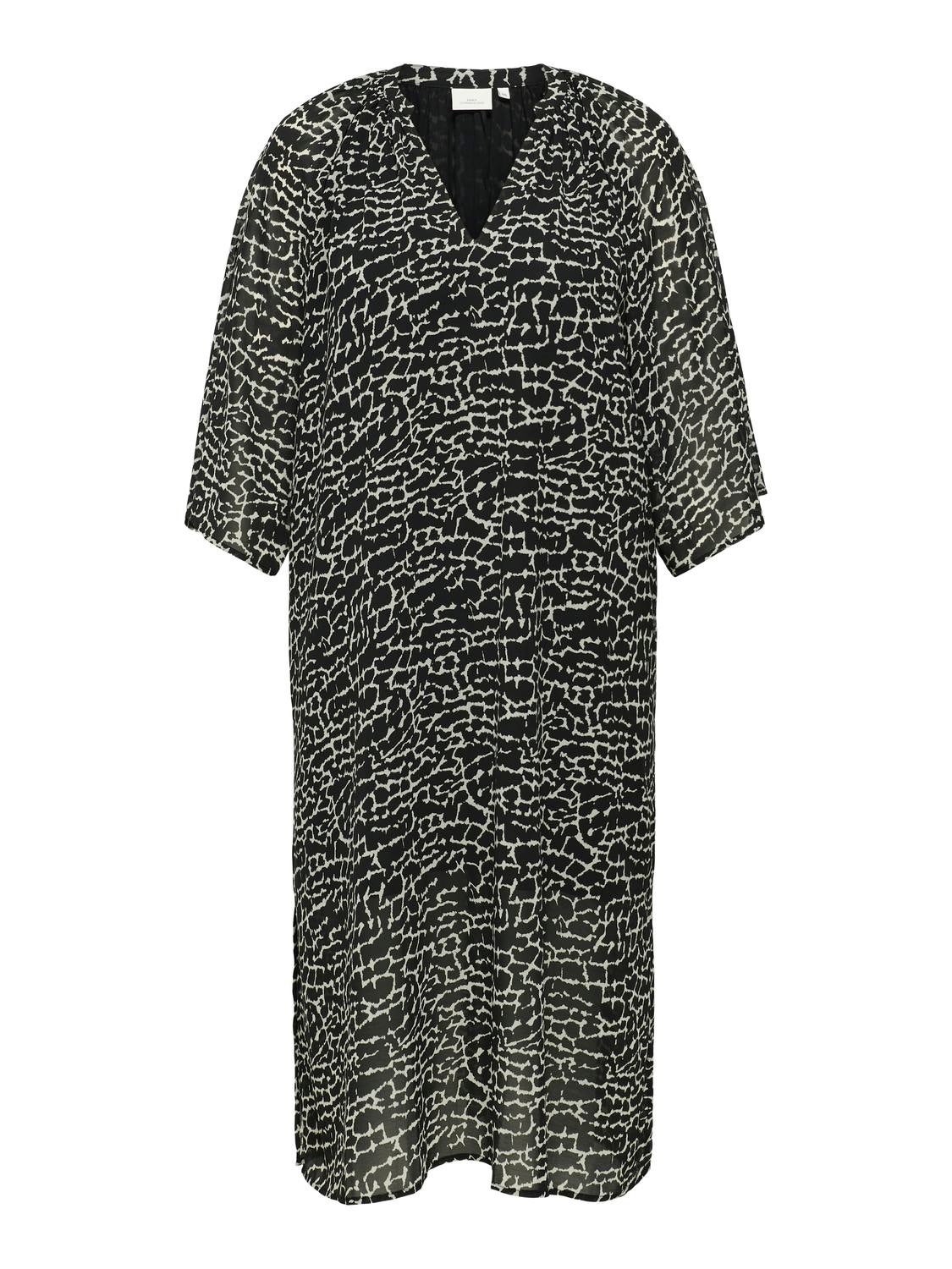 CARMIL Langes Kleid Black