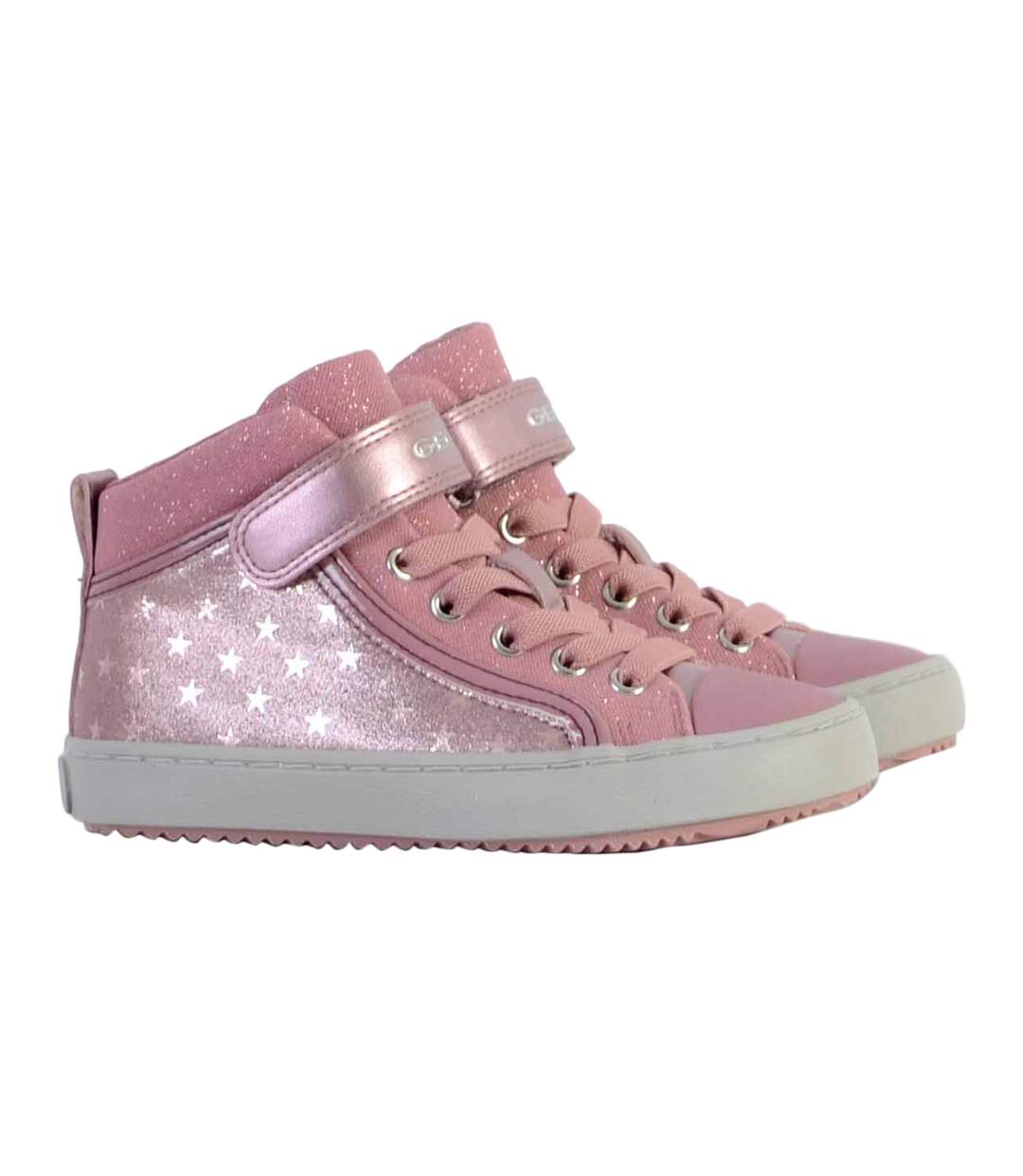Basket Montante Cuir Enfant Geox J Kalispera