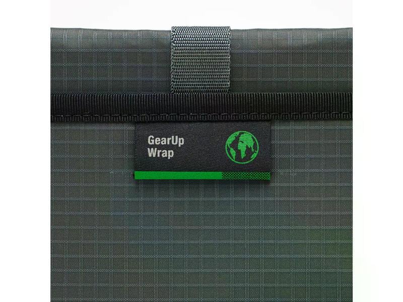Lowepro Zubehöretui GearUp Wrap Green Line Kompakte Reisetasche für Smartphone-Kabel, Adapter, USB-Speichersticks und kleine Geräte