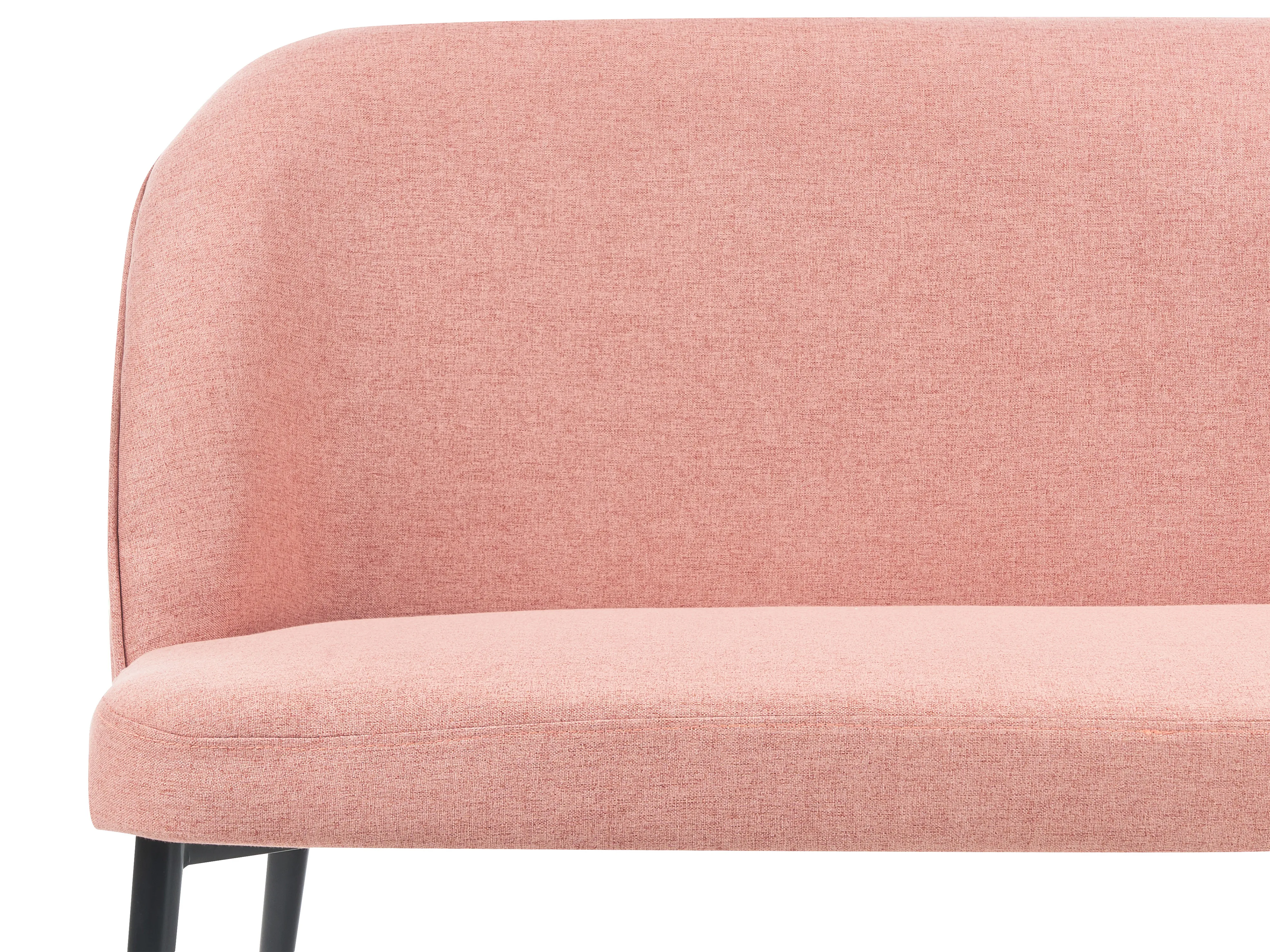 Gestoffeerde bank 2-zits OSBY Stof Roze