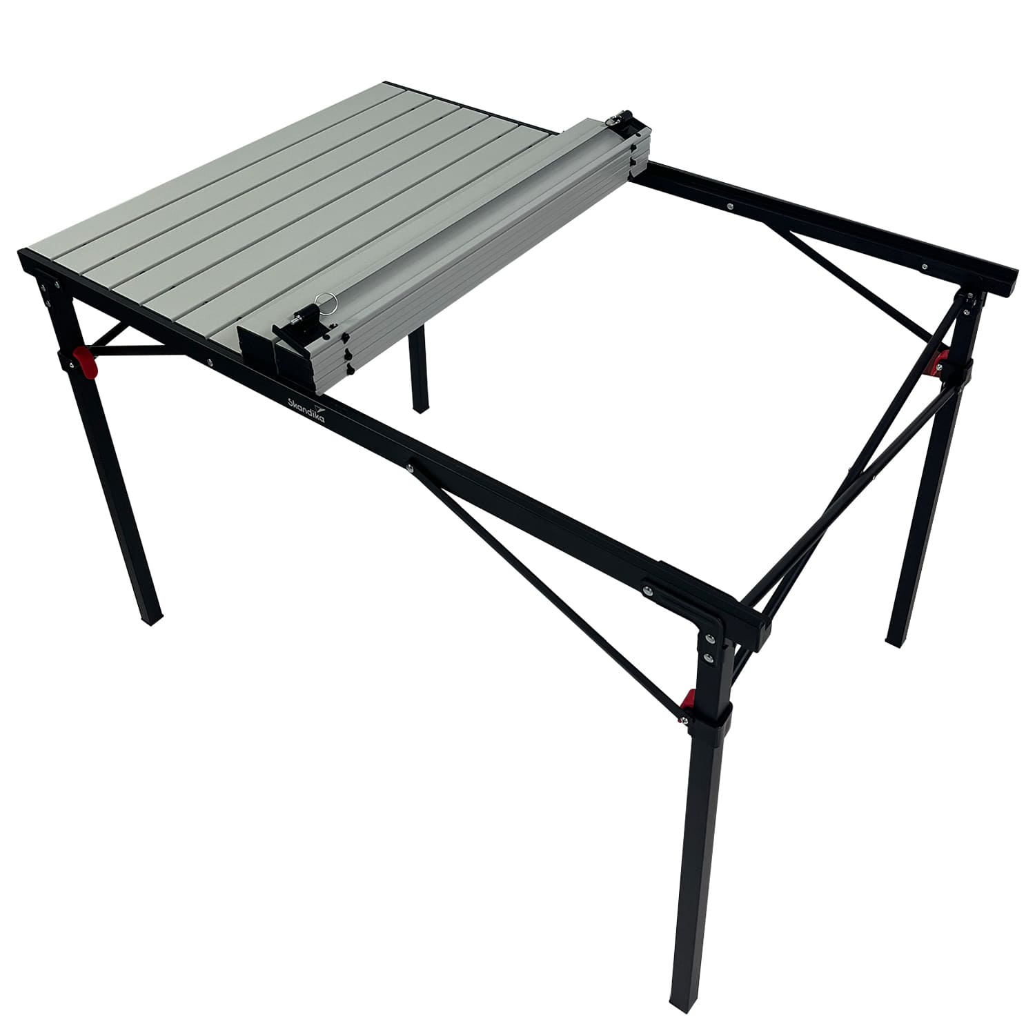 Skandika Maikku Black aluminium klaptafel