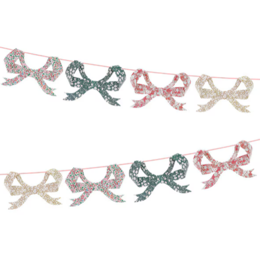 meri meri slinger liberty - festive bow