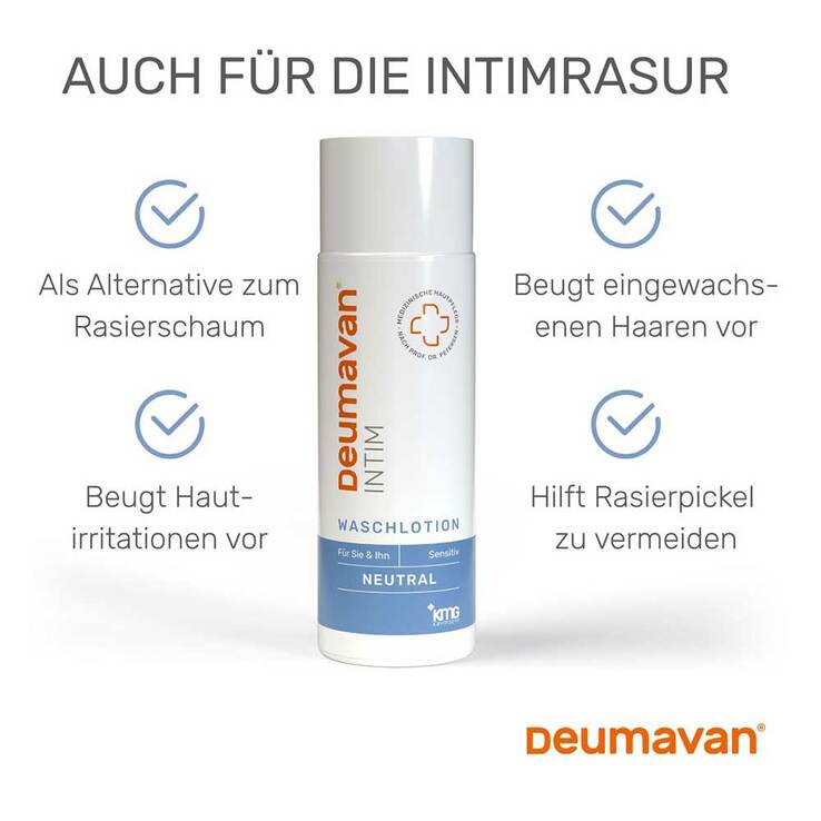 Deumavan Intim Waschlotion neutral, 200 ml