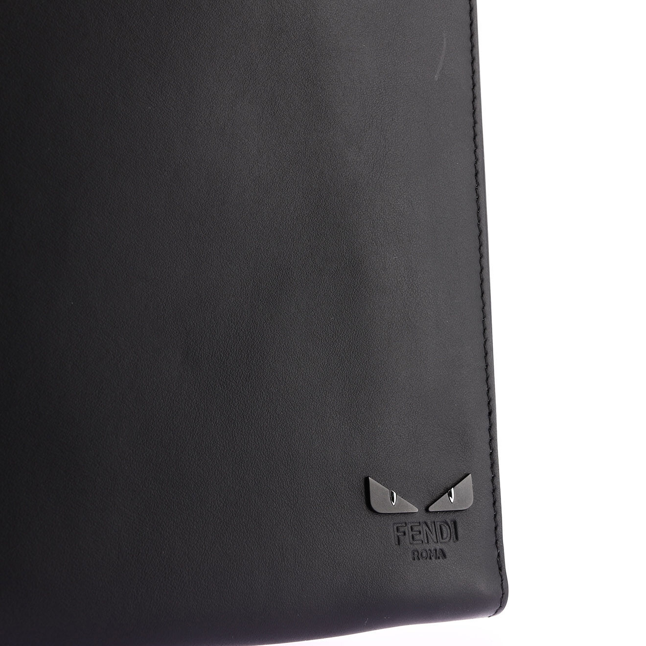 Fendi Pochette en Cuir noire - Très bon état - 34.5x24 cm