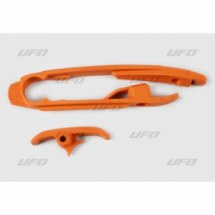 Patin de bras oscillant Ufo avec patin de chaîne inférieur orange