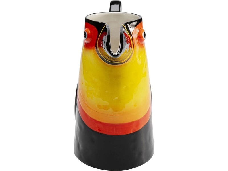 Kare Krug Toucan 25 cm, 1 l, Mehrfarbig Exotische Karaffe