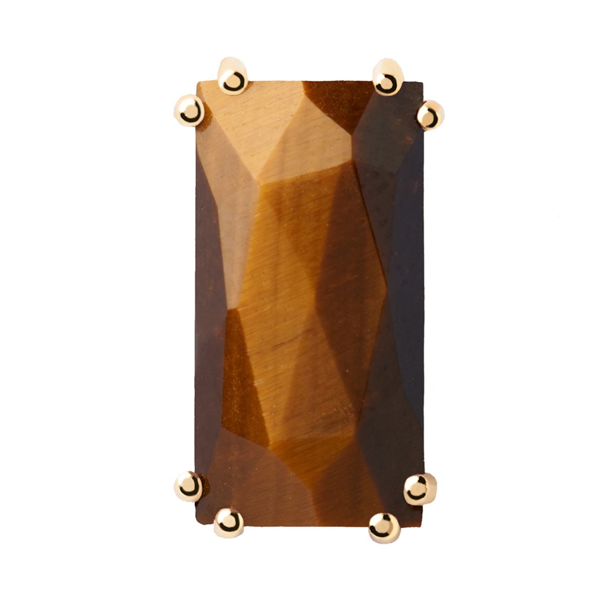 Boucle d'oreille individuelle PdPaola Maiko Oeil deTigre