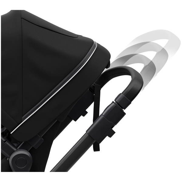 THULETHULE   SLEEK inkl. Bassinet midnight black/black
