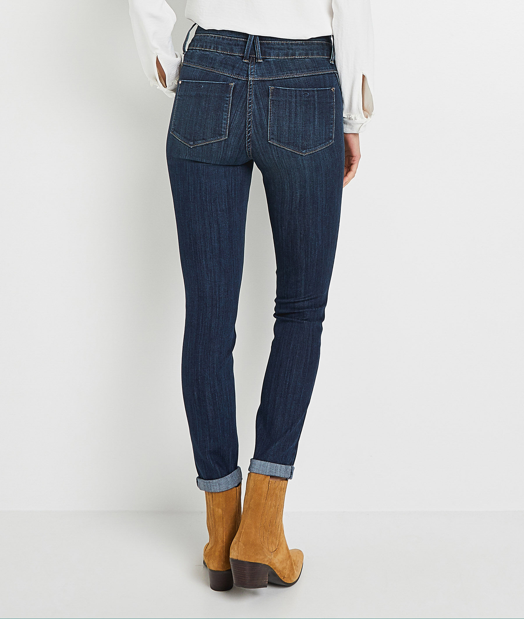 Jean raccourci taille haute HANOI femme - RINSE