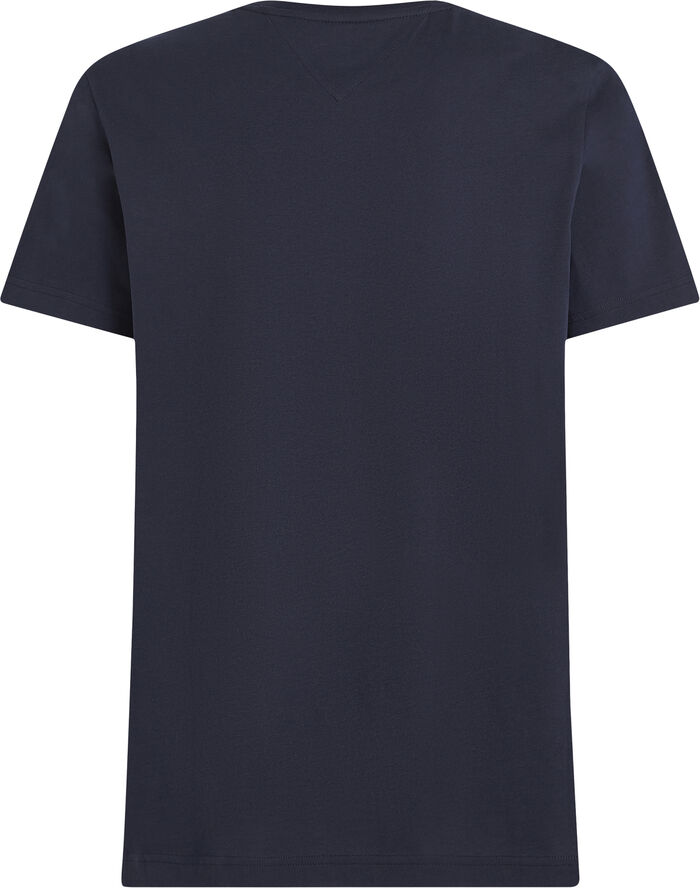 Tommy Hilfiger ESSENTIAL REG FIT SOLID TEE Desert sky