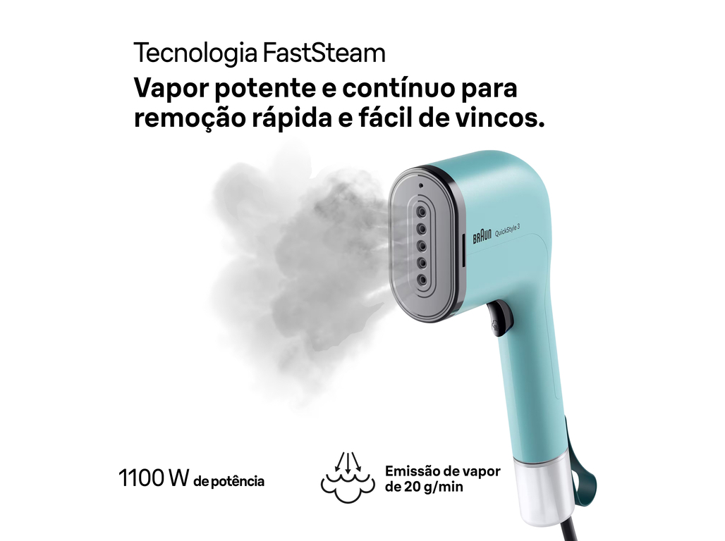PISTOLA VAPOR BRAUN GS3013GR VERDE