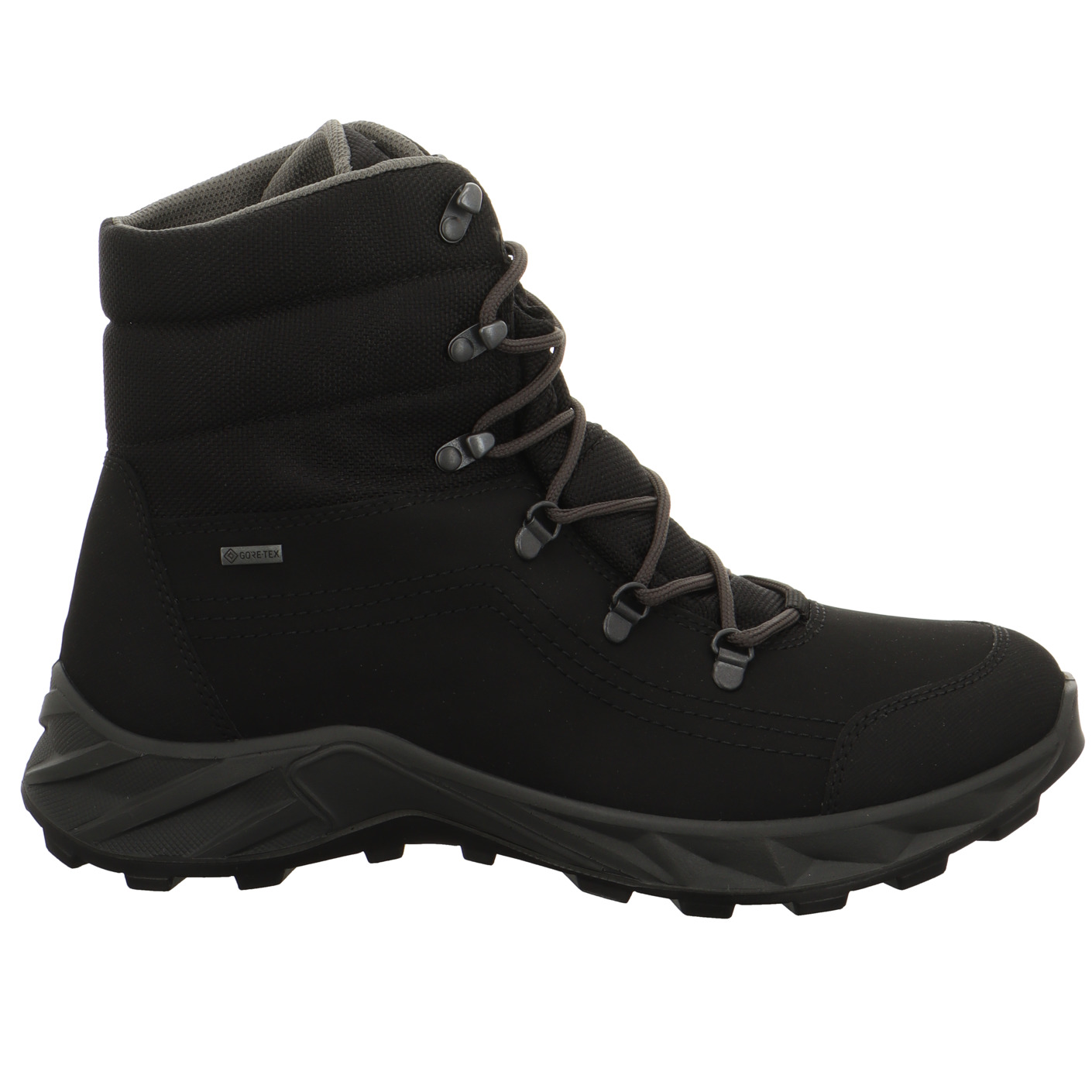 Wintertrekkingboot schwarz