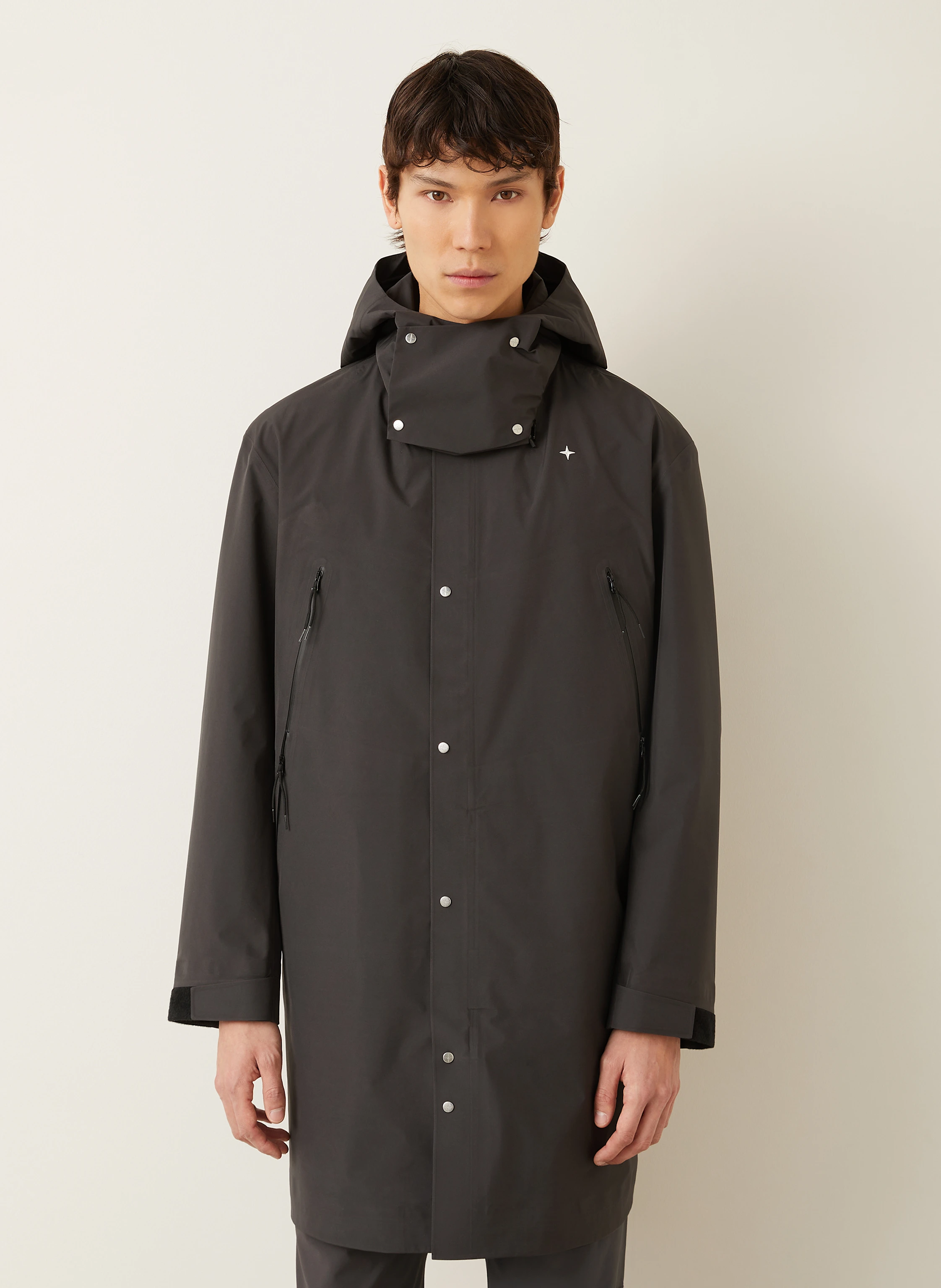 STONE ISLAND Parka STELLINA mit abnehmbarer Kapuze
