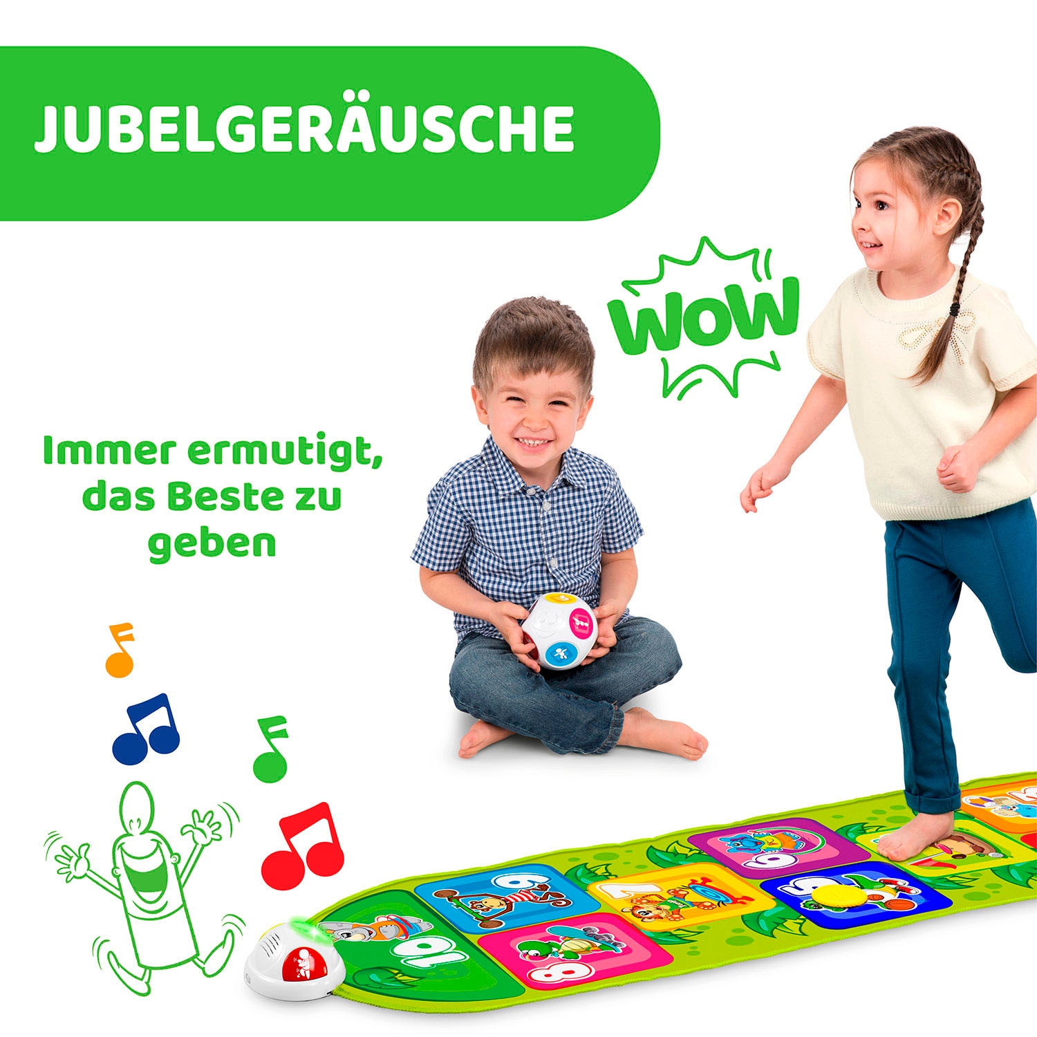 Chicco Spielmatte »Elektronische Hüpfmatte« mit Licht und Sound