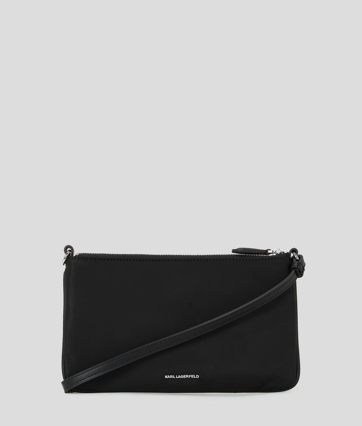 POCHETTE PORTÉ ÉPAULE EN NYLON IKON - Noir