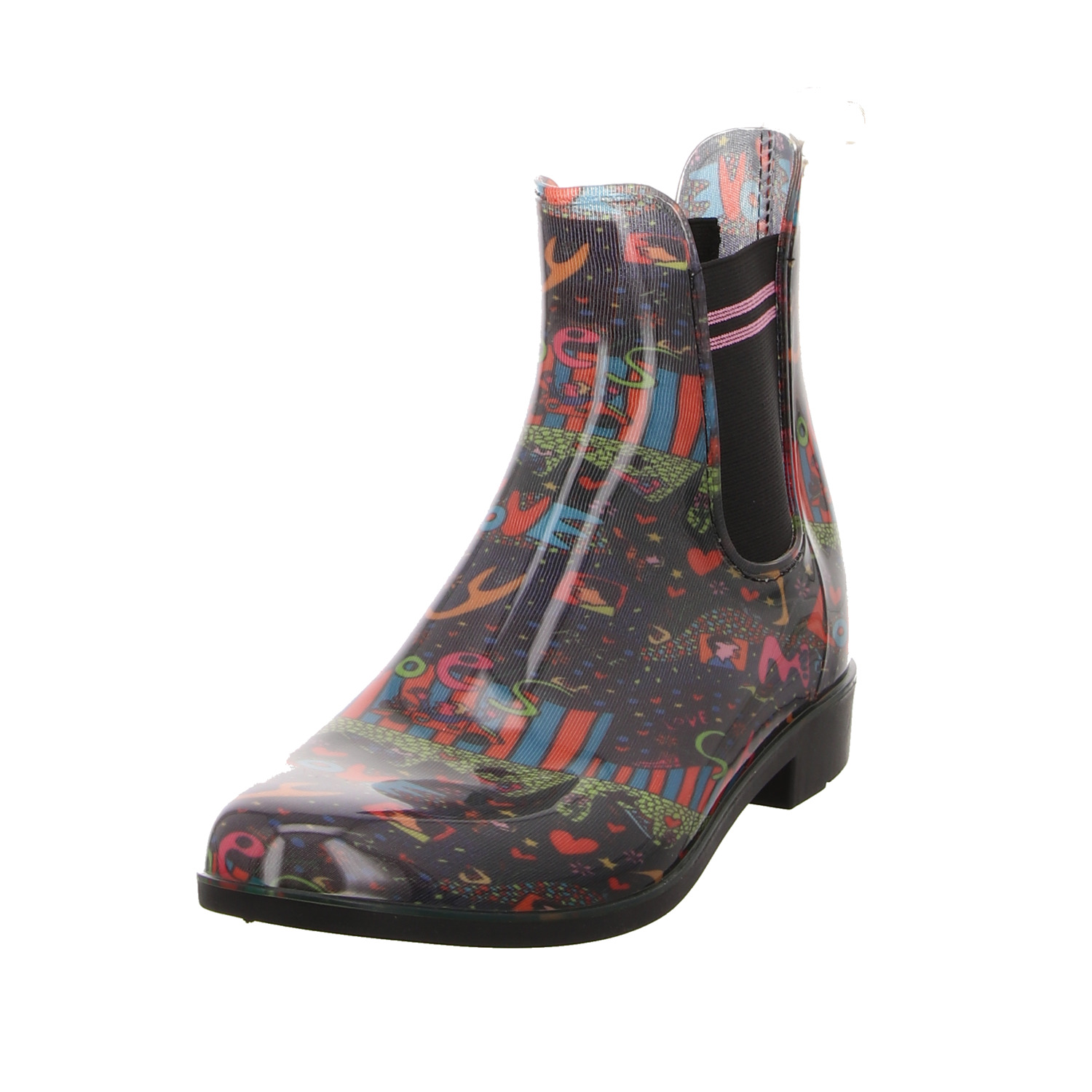 Dockers Gummistiefel schwarz schwarz