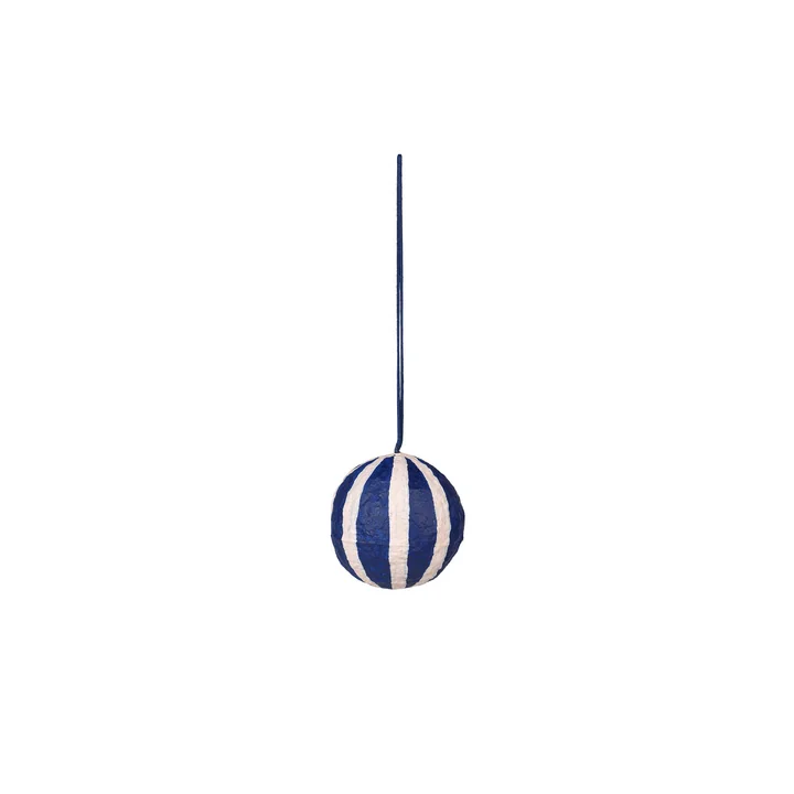 Broste Copenhagen - Sphere Christbaumkugel, Ø 6 cm, intense blue