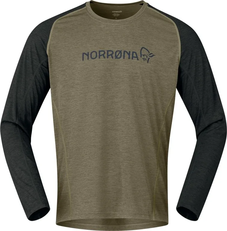 Norrøna Fjørå Equaliser Lightweight Long Sleeve M'S Olive Night