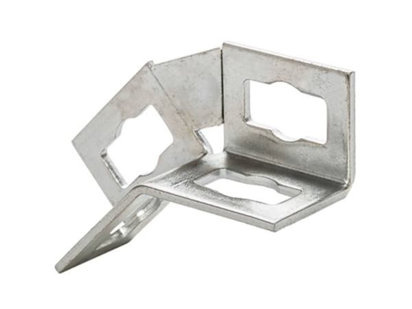 Fischer Universalvinkel Galvaniseret stål 533731 10 stk